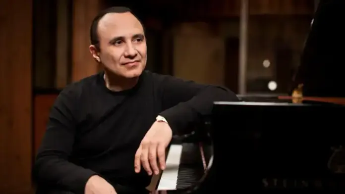 Michel Camilo, pianista, en la inauguració del 23º Festival Internacional de Jazz de Peñíscola.