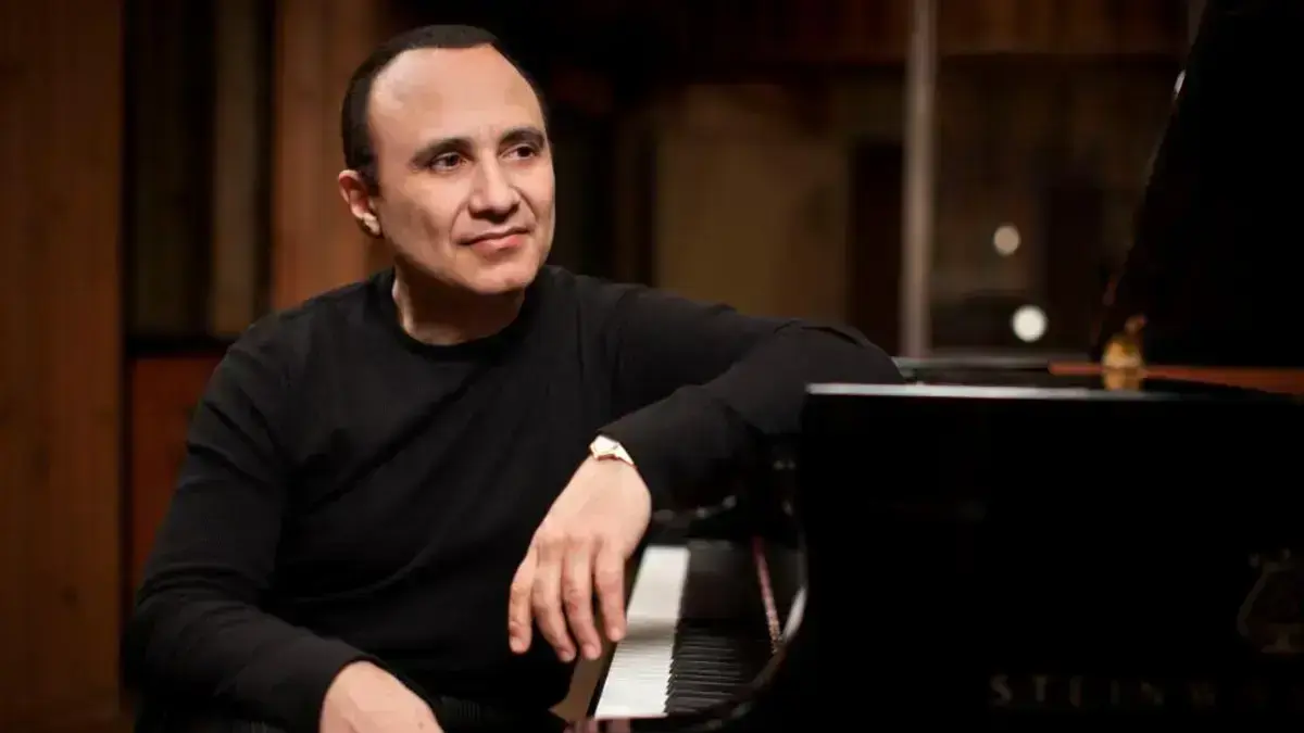 Michel Camilo, pianista, en la inauguració del 23º Festival Internacional de Jazz de Peñíscola.