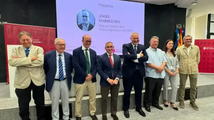 Barrachina reclamant una PAC forta adaptada a l’agricultura mediterrània.