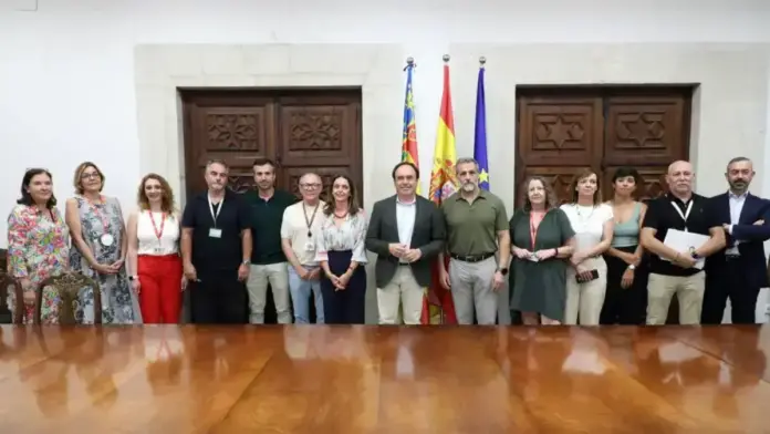 Pérez Llorca, en un acte, agraïx el diàleg i l’entesa vinculats a l’acord de retribucions de Justícia