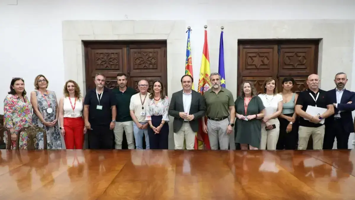 Pérez Llorca, en un acte, agraïx el diàleg i l’entesa vinculats a l’acord de retribucions de Justícia