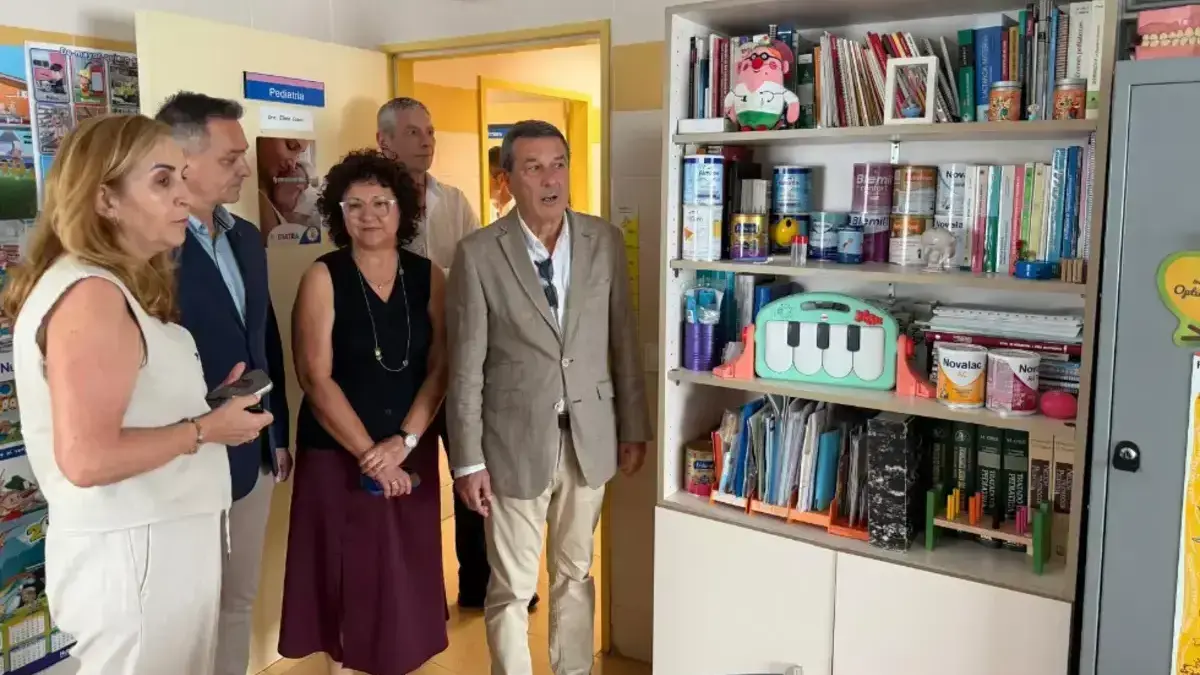 Obres de construcció del nou consultori auxiliar a San Antonio de Benagéber