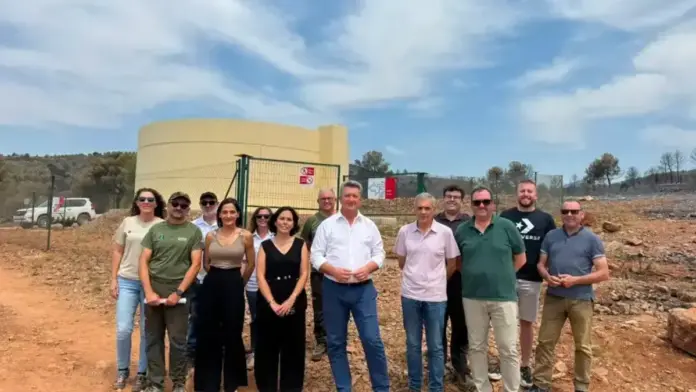 Martínez Mus parlant sobre la inversió per a nous dipòsits d’aigua i la resposta davant incendis