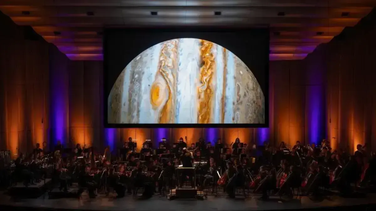 Concert multimedia ‘Armonía eclíptica’ anunciat pel Institut Valencià de Cultura i el CSIC.