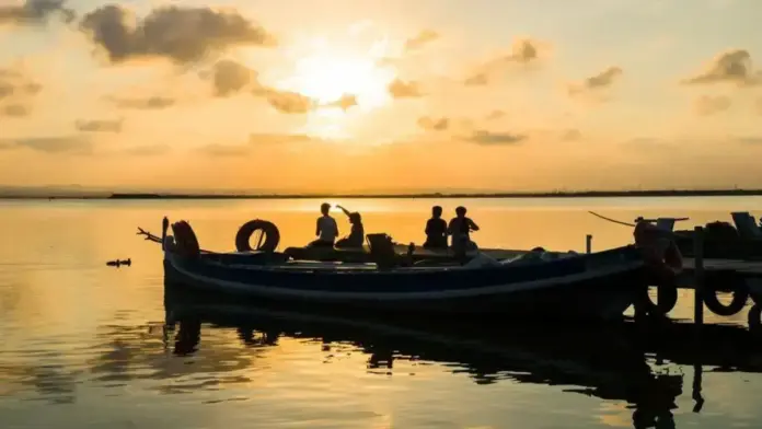 Barques tradicionals a l’Albufera de València, electrificació impulsada per Ivace+i Energía.