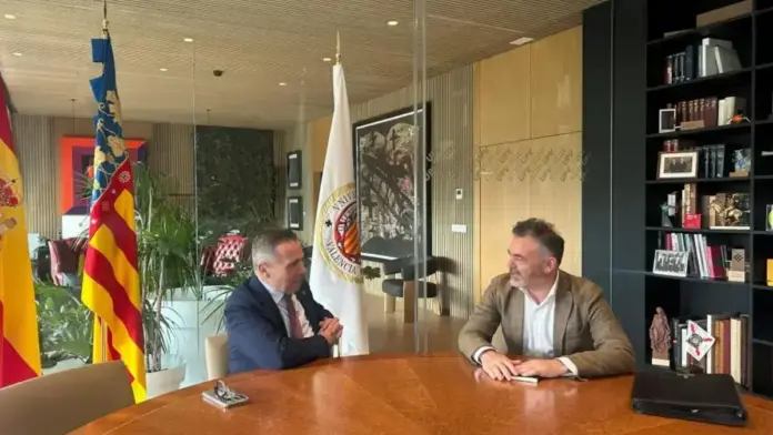 Representació de l’aliança entre la Generalitat i la UPV per impulsar sectors emergents