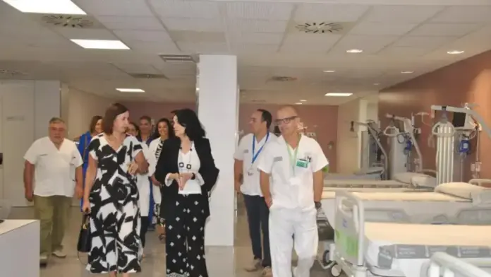Façana o entrada del Hospital General de Castelló, vinculat al nou Servei d’Urgències