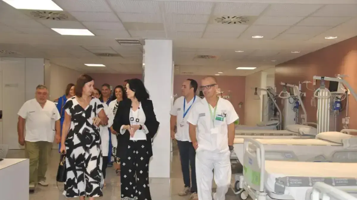 Façana o entrada del Hospital General de Castelló, vinculat al nou Servei d’Urgències