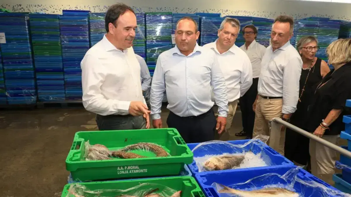 Pérez Llorca parlant sobre l’augment del pressupost del Consell per al sector pesquer