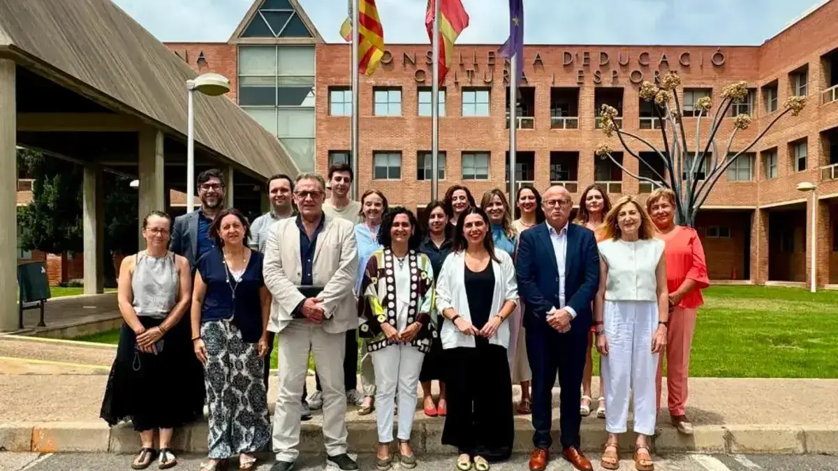 Representants de la Generalitat en l’acte de constitució del Consell Interuniversitari de Salut Mental.