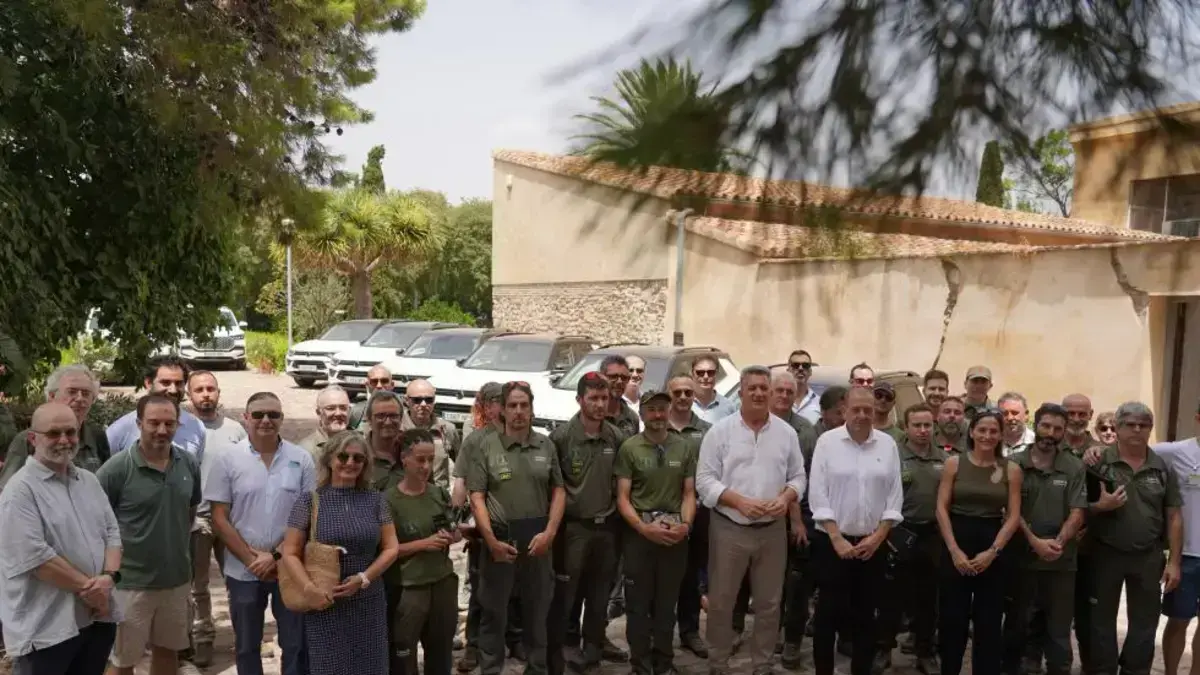 Vehicles de la flota de la Generalitat per als agents mediambientals