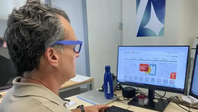 Pantalla del portal de Transparència de la Generalitat amb informació de visites i accés a dades