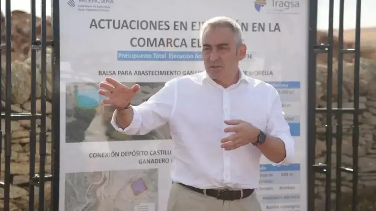Imatge relacionada amb el compromís d’aigua per a l’abastiment ganader a Castellfort i Cinctorres.