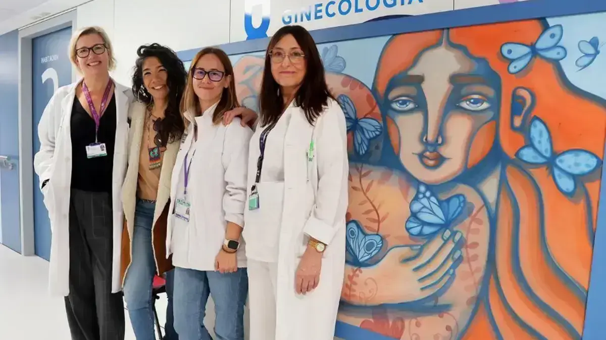Entrada del Hospital General de València relacionada amb l’atenció al dol perinatal