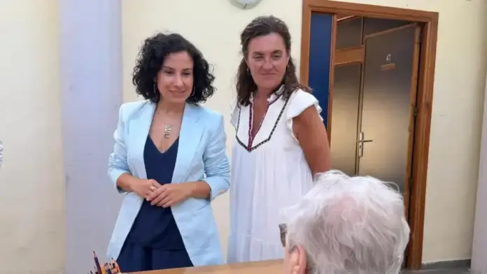 Persona davant d’un ordinador, vinculada a la presentació telemàtica de la sol·licitud de dependència