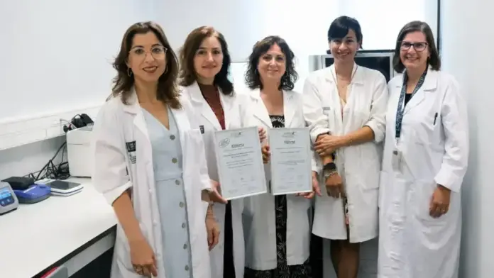 Hospital General de València, vinculat a la certificació europea per al diagnòstic de la leucèmia limfàtica crònica.