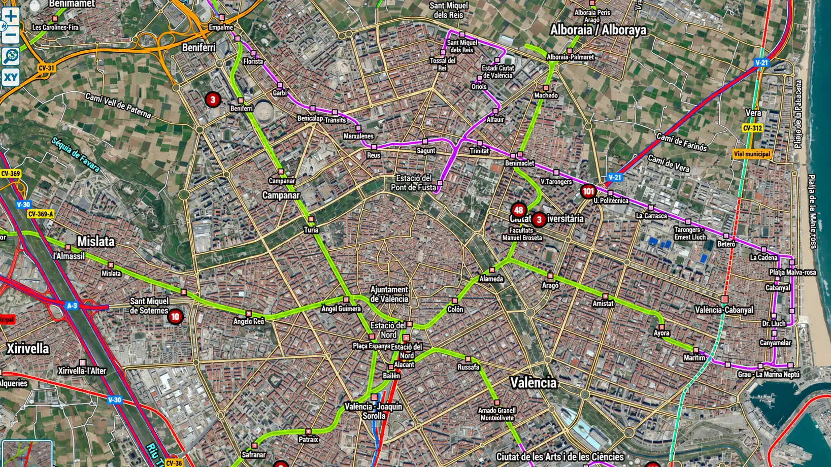 Mapa tecnològic amb 544 infraestructures i equipaments d’investigació biomèdica de la Comunitat Valenciana