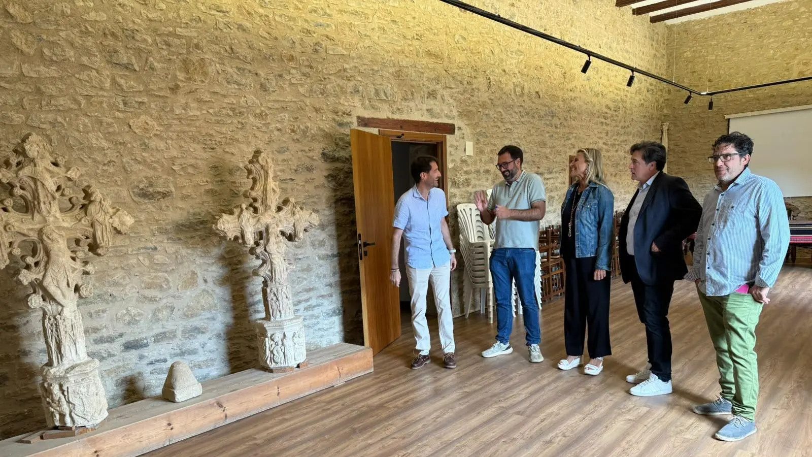 Imatge de suport a la posada en valor del patrimoni cultural d’Els Ports per la Generalitat.