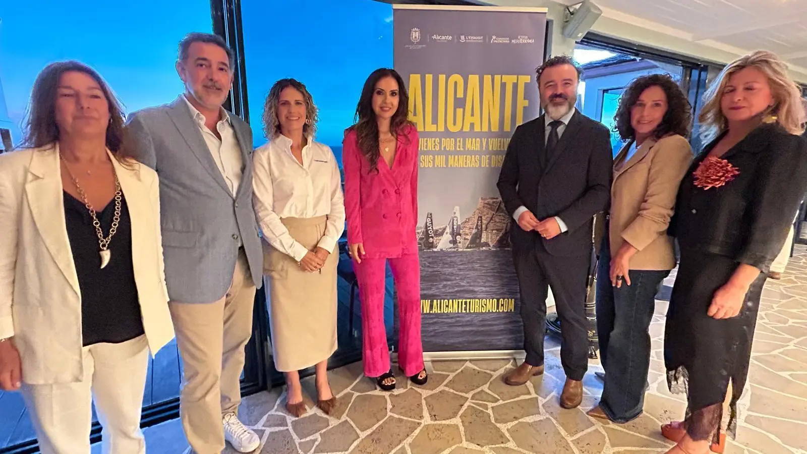 Turisme Comunitat Valenciana promocionant Alicante a Cascais com a destinació turística i nàutica.