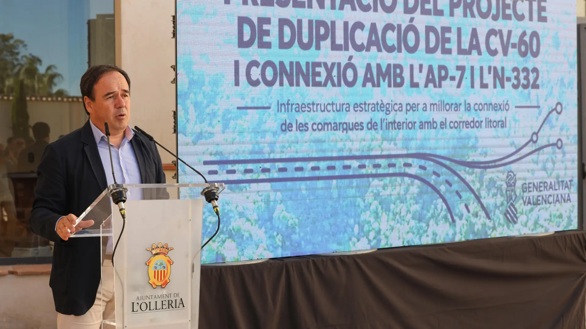 Pérez Llorca anuncia l’inici el 2027 de les obres de desdoblament de la CV-60