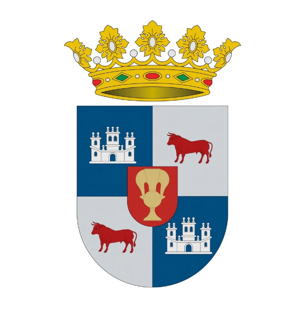 Escut oficial del municipi de Manises aprovat per la Generalitat